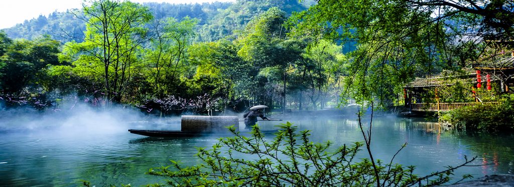 -Youyang Taohuayuan (the Peach Blossom Spring) Scenic Area