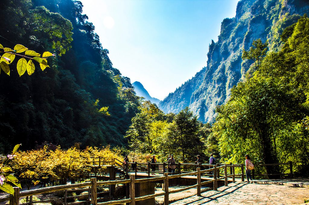 Wansheng Black Valley Scenic Area