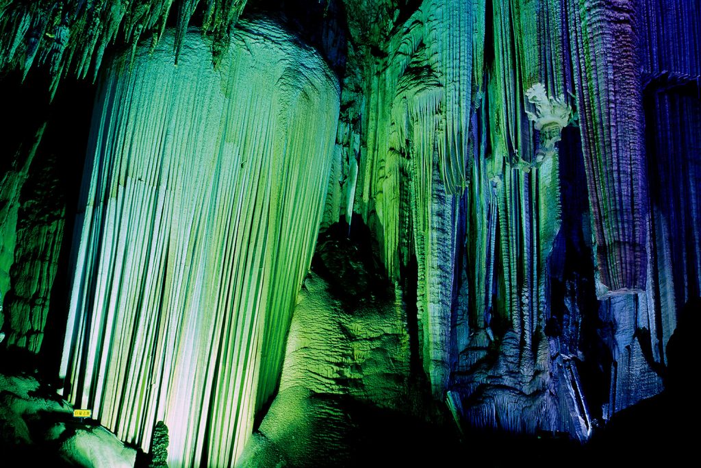 The Furong Cave in Fairy Mountain, National Geological Park