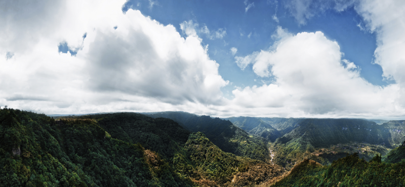 Huangshui International Forest Park in Shizhu Tujia Autonomous County